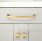 10 Pack Champagne Bronze Cabinet Pulls 6.3 Inch(160mm) Kitchen Cabinet Handles Solid Zinc Alloy Cabinet Hardware Drawer Pulls