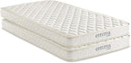 Modway Emma 6" Twin Mattress Foam Set of 2, White