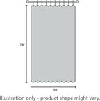 NICETOWN Kitchen Blackout Curtains and Drapes - Triple Weave Energy Saving Thermal Insulated Solid Grommet Blackout Panels for Patio (1 Pair, 55 inches by 78 Inch, Cappuccino)
