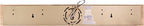 Design House 500215 5 Strip Light Contemporary Dimmable for Bathroom, Bedroom, Makeup Vanity, Honey Oak