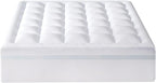 Best Price Mattress 3 Inch Pillowtop Mattress Topper and Pad Combo, 2 Inch Egg Crate Foam Mattress Topper, 1 Inch Plush Mattress Pad, Certified Safe Foam and Fabric, Dorm Essentials, Queen
