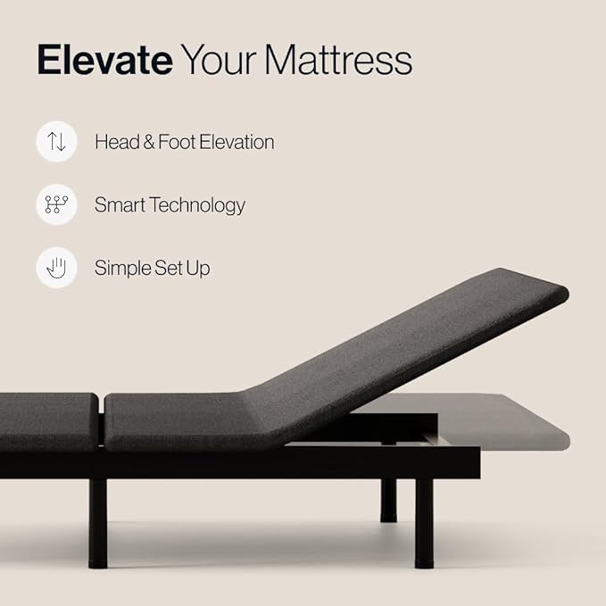 Classic Adjustable Base - Twin XL - Head & Foot Incline - Wireless Remote with Memory - Easy Set Up - Zero Clearance - Zero Gravity - Durable Frame