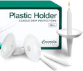 Concordia Supply Candlelight Service Reusable Plastic Candle Holders for Candlesticks - 250 Pcs. Candle Protector for Church Vigils, Memorial Candles, Congregational Candles, & Christmas Eve Candles