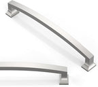 10 Pack Brushed Satin Nickel Cabinet Pulls 6.3 Inch(160mm) Kitchen Cabinet Handles Solid Zinc Alloy Cabinet Hardware Drawer Pulls