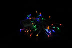 Karlling Battery Operated Christmas Lights,13 ft Short Clear Wire String Led Twinkle Fairy Light for Small Mini Xmas Tree and Wedding Party Indoor/Outdoor Decoration(Multicolor,5 Pack)