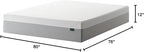 ZINUS 12 Inch Green Tea Essential Memory Foam Mattress [New Version], King, Fiberglass Free, Medium Feel, Breathable Airflow Memory Foam, Certified Safe Foams & Fabric, Mattress in A Box