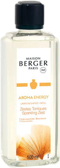 Sparkling Zest - Lampe Berger Fragrance Refill for Home Fragrance Oil Diffuser - 16.9 Fluid Ounces - 500 milliliters