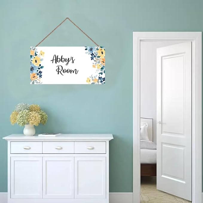Personalized Flowers Sign Lovely Planet Wall Decor For Kids Room Decoration Nursery Decor Clear Decorations For Little Man Cave Wall Art Decor For Boys Room Girls Bedroom