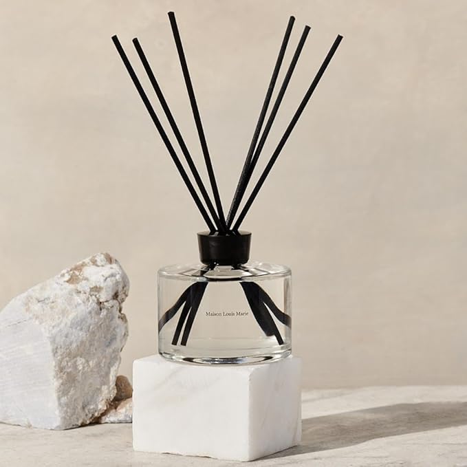 Maison Louis Marie - No.04 Bois de Balincourt Home Reed Diffuser Solution Refill | Luxury Clean Beauty + Fragrance (7.75 fl oz | 230 mL)