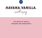 Capri Blue Havana Vanilla Reed Diffuser Set - Includes Reed Diffuser Sticks, Fragrance Oil, and Glass Bottle - Luxury Scented Room Fresheners - Cobalt Blue (8 fl oz)