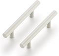 Ravinte 45 Pack | 5 Inch Cabinet Pulls White Stainless Steel Kitchen Drawer Pulls Cabinet Handles 5 InchLength, 3 Inch Hole Center