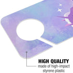 GRAPHICS & MORE Magical Mom Unicorn and Baby Plastic Door Knob Hanger Sign