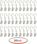 Party Light Hanger Outdoor Lights Clips for Home, Patio Party Supplies and Edison String Lights Outdoor Hooks Courtyards Camping Tents Christmas Decoration Accessories(30 Pack)