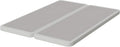 Nutan, 2-Inch Sturdy Wood Box Spring for Mattress Support - Durable and Fully Assembled, Natural Wood Foundation for Full, White