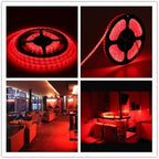 XINKAITE led Strip Lights Waterproof 16.4ft Led Tape Lights 300leds Flexible LED String Light for Boats, Bathroom, and Outdoor Use, Red, Power Supply not Included