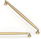 10 Pack Champagne Bronze Cabinet Pulls 10 Inch(254mm) Kitchen Cabinet Handles Solid Zinc Alloy Cabinet Hardware Drawer Pulls