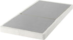 ZINUS 4 Inch Box Spring with Cover, No Assembly Mattress Foundation, Sturdy Metal Structure, Twin, White