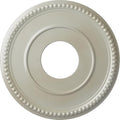 Ekena Millwork CM12BRFBS 12 1/2"OD X 3 7/8"ID X 3/4"P Bradford Ceiling Medallion Fits Canopies Up to 6 5/8", Flash Blue