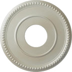 Ekena Millwork CM12BRFBS 12 1/2"OD X 3 7/8"ID X 3/4"P Bradford Ceiling Medallion Fits Canopies Up to 6 5/8", Flash Blue