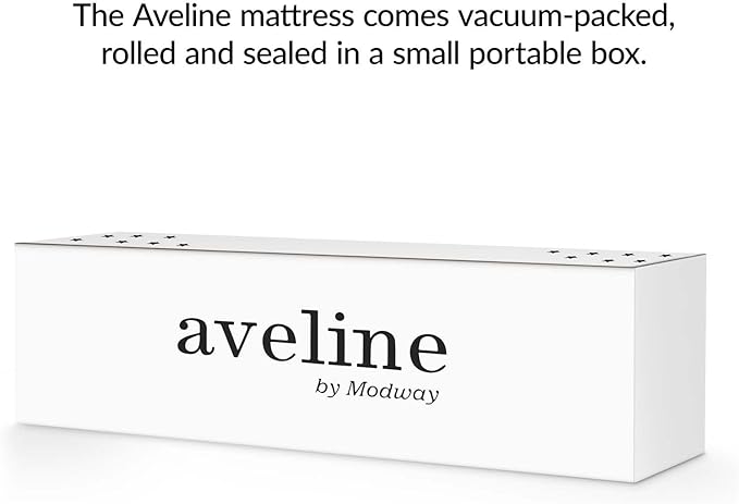 Modway Aveline Gel Infused Memory Mattress with CertiPUR-US Certified Foam, Queen, White