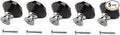 Dynasty 30mm Glass Crystal Dresser Drawer Kitchen Cabinet Door Hardware Knobs Handles - Color | Quantity Choice, Black