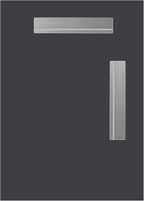 Ruomeng Wall Mirror Beveled Edge Frameless Mirror 20” x 28“ Wall Mounted Mirror for Bathroom Vanity and Entryway