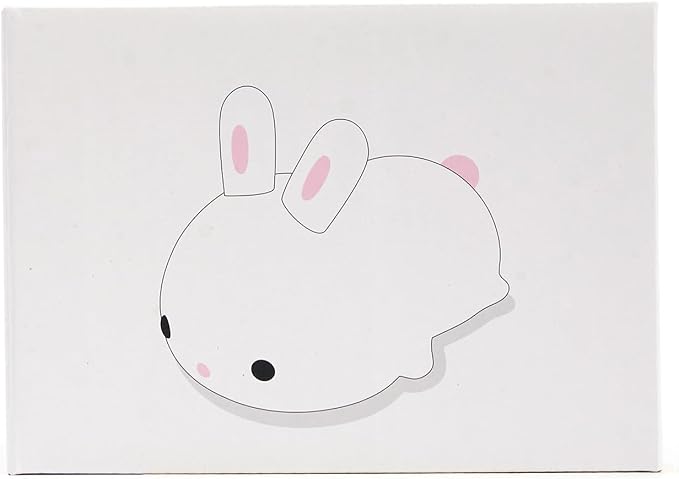 One Fire Bunny Toys for Kids Night Light for Kids, 16 Colors Cute Lamp, Soft Silicone Baby Night Light, 1200mAh Portable Dimmable Touch Lamps, Kawaii Room Decor, Christmas Gifts for College Girls