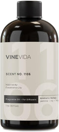 VINEVIDA [16 Fl Oz] Scent NO. 1106 Fragrance Oil for Cold Air Diffusers, Aromatic Notes of Citrus, Green, Floral, Sugar & Vanilla Essential Oils for Diffuser Oil Refill & Air Freshener Room Spray