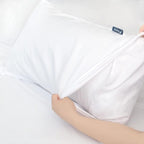 Full Size Air Mattress Sheet Set - 3 Pieces Extra Deep Pocket Full Sheet Set 16 to 24 inch - Sheets with Pocket on Side - Easily Fits Extra Deep Pillow Top Air Mattress-White