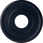Ekena Millwork CM12BRMDF 12-1/2" x 3-7/8" x 3/4" Bradford Ceiling Medallion, Midnight Dream