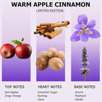AROMELY Warm Apple Cinnamon Diffuser Oil Blend – Christmas Scents – Signature Diffuser Aroma – Luxurious Fragrance with Notes of Apples, Cinnamon Sugar, Nutmeg, and Amyris. (50ml)