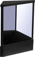 Non-Reversing Mirror, Professional Mirror Non-reversing Precision True Vanity Makeup Mirrors Non-Magnifying Tabletop Mirrors for Accurate Reflections (Black, S)
