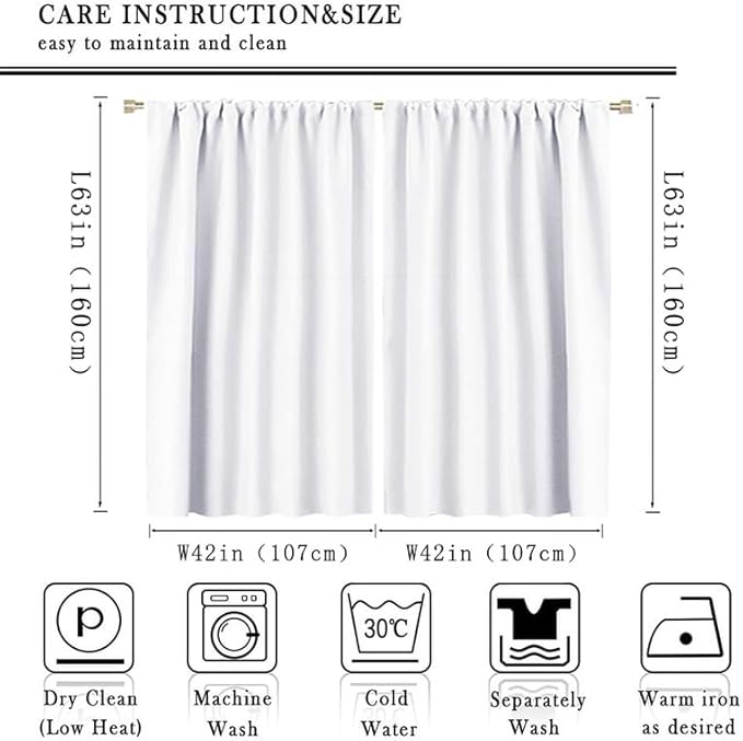 Cool Norse Viking Theme Curtains,Fantasy Ancient Symbols Wildlife Wolf Nordic Vikings Window Treatments Thermal Insulated Rod Pocket Blackout Drapes for Bedroom 2 Panels 63L x 42W