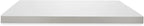 Mellow 4 Inch Memory Foam Mattress Topper with Cover, Calming Green Tea Infusion, Short Queen