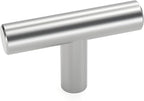 LONTAN 30 Pack Brushed Nickel Cabinet Knobs Dresser Drawer Knobs LS201BSS Kitchen Cabinet Hardware Knobs for Dresser Drawers Cabinet Hardware 2inch