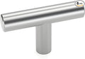 LONTAN Cabinet Knobs Brushed Nickel Bathroom Cabinet Knobs