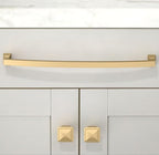 10 Pack Champagne Bronze Cabinet Pulls 10 Inch(254mm) Kitchen Cabinet Handles Solid Zinc Alloy Cabinet Hardware Drawer Pulls