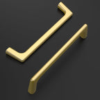 Amerdeco 30 Pack Brushed Gold Cabinet Pulls 5 Inch(128MM) Hole Centers Kitchen Cabinet Handles Hardware Kitchen Handles for Cabinets Cupboard Handles Drawer Pulls ZH0041