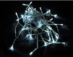 Karlling Battery Operated White 40 LED Fairy Light String Wedding Party Xmas Christmas Decorations(White,10 Pack)