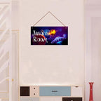 Personalized Signs Star Wall Hanging Sign, Motivational Hanging Plaque Sign Outer Space Room Wall Art, Alien Ship Nursery Decor for Boys Room Kids Playroom Classroom Decor