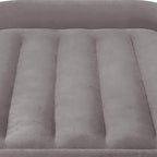 Intex Dura-Beam Standard Series Deluxe Pillow Rest Raised Airbed w/ Soft Flocked Top for Comfort, Built-in Pillow & Electric Pump, Bed Height 16.5", Twin