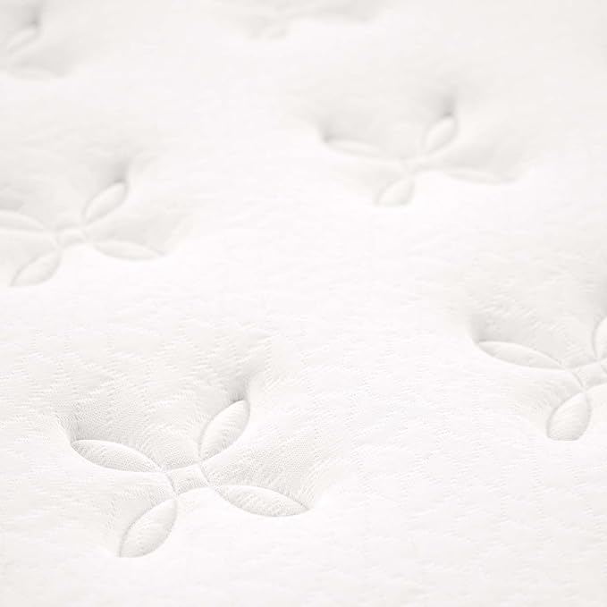 Modway Jenna 8” Innerspring and Memory Foam King Mattress With Individually Encased Coils