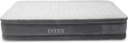 Intex Comfort Dura-Beam Airbed Internal Electric Pump Bed Height Elevated (2020 Model)