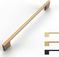 10 Pack Champagne Bronze Cabinet Pulls 7.5 Inch - Cabinet Handles for Dresser & Kitchen Cabinets
