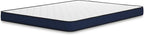 Signature Design by Ashley Twin Size Medium Firm 6 Inch Memory Foam Mattress with Breathable Quilted Cover, Fiberglass Free, Mattress in A Box