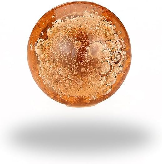 Perilla Home Set of 6 Knobs - Decorative Crystal Pulls Handles - Glass Knobs for Home Decor, Interior, Room, Kitchen, Cabinet, Hardware, Cupboard, Door, Knobs, Dresser, Wardrobe and Drawer