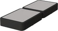 Nutan Inch Sturdy Box Spring for Mattress Support-Durable and Fully Assembled, Natural Wood Twin, Gray, 8" Foundation