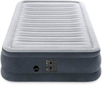 Intex Comfort Dura-Beam Airbed Internal Electric Pump Bed Height Elevated (2020 Model)