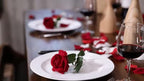 60 Pcs Artificial Roses Bulk Velvet Silk Roses Red Rose Flowers for Wedding Centerpieces Bridal Bouquet Mohter's Day Valentine's Day Christmas Home Decor (60, Red)