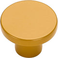 Ravinte 1 Pack Cabinet Knobs Earthy Yellow Kitchen Cabinet Knobs Round Dresser Drawer Pulls Closet Door Pulls 1-1/5 Inch